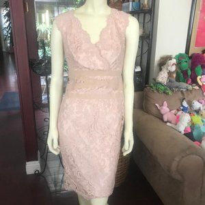 New TADASHI DRESS / New never been worn. :  Beige